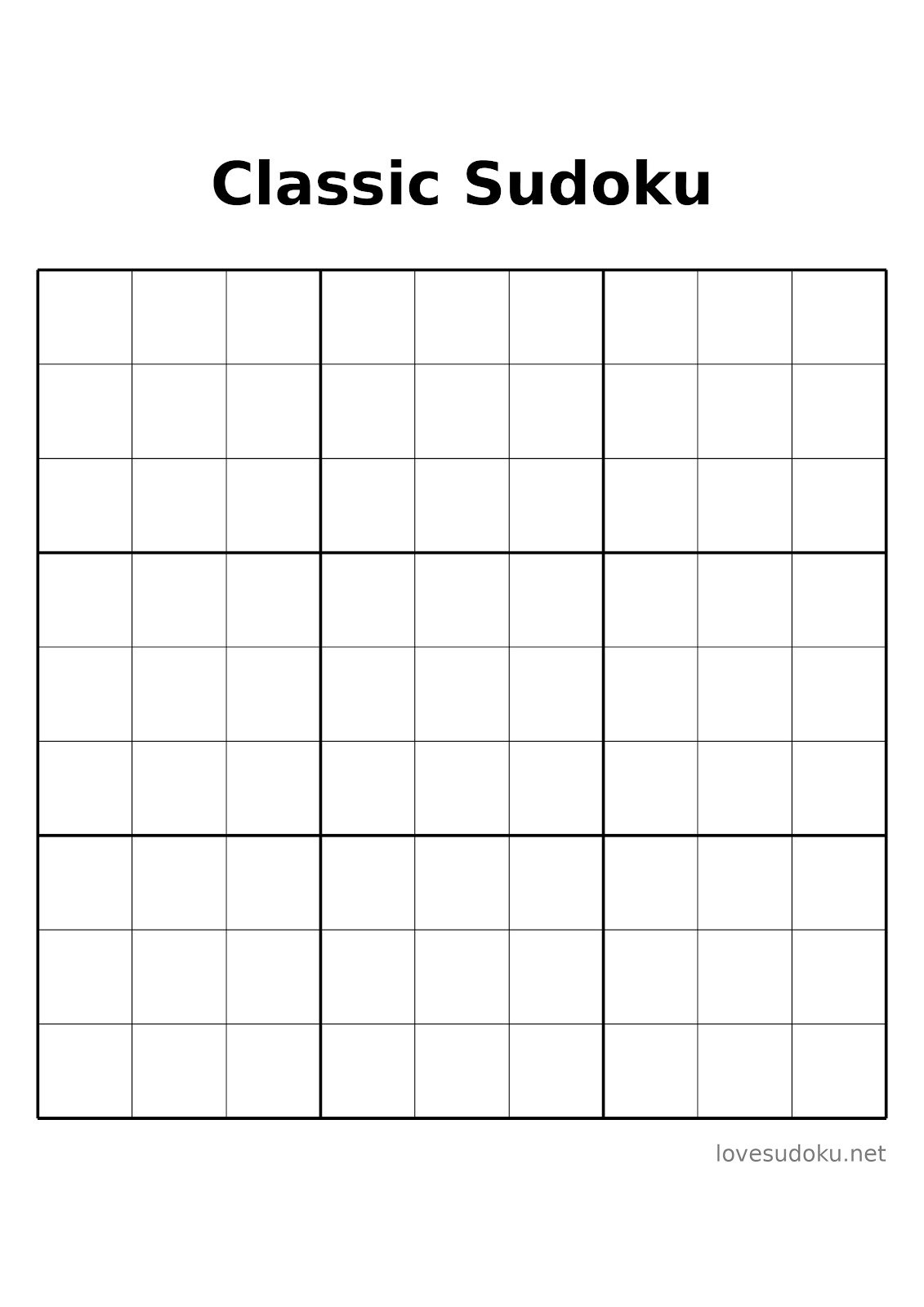 sudoku medium puzzle